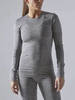 Craft Fuseknit Comfort термобелье рубашка женская grey - 2