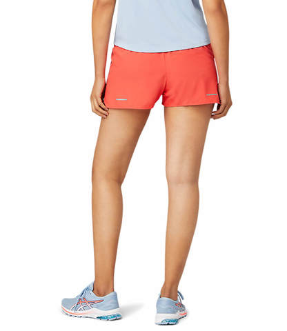 asics road shorts womens