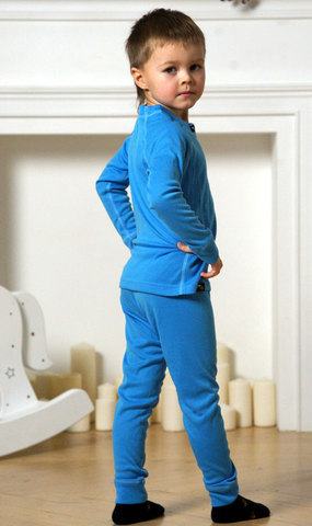 УЦЕНКА-Nordski Warm детский комплект термобелья синий