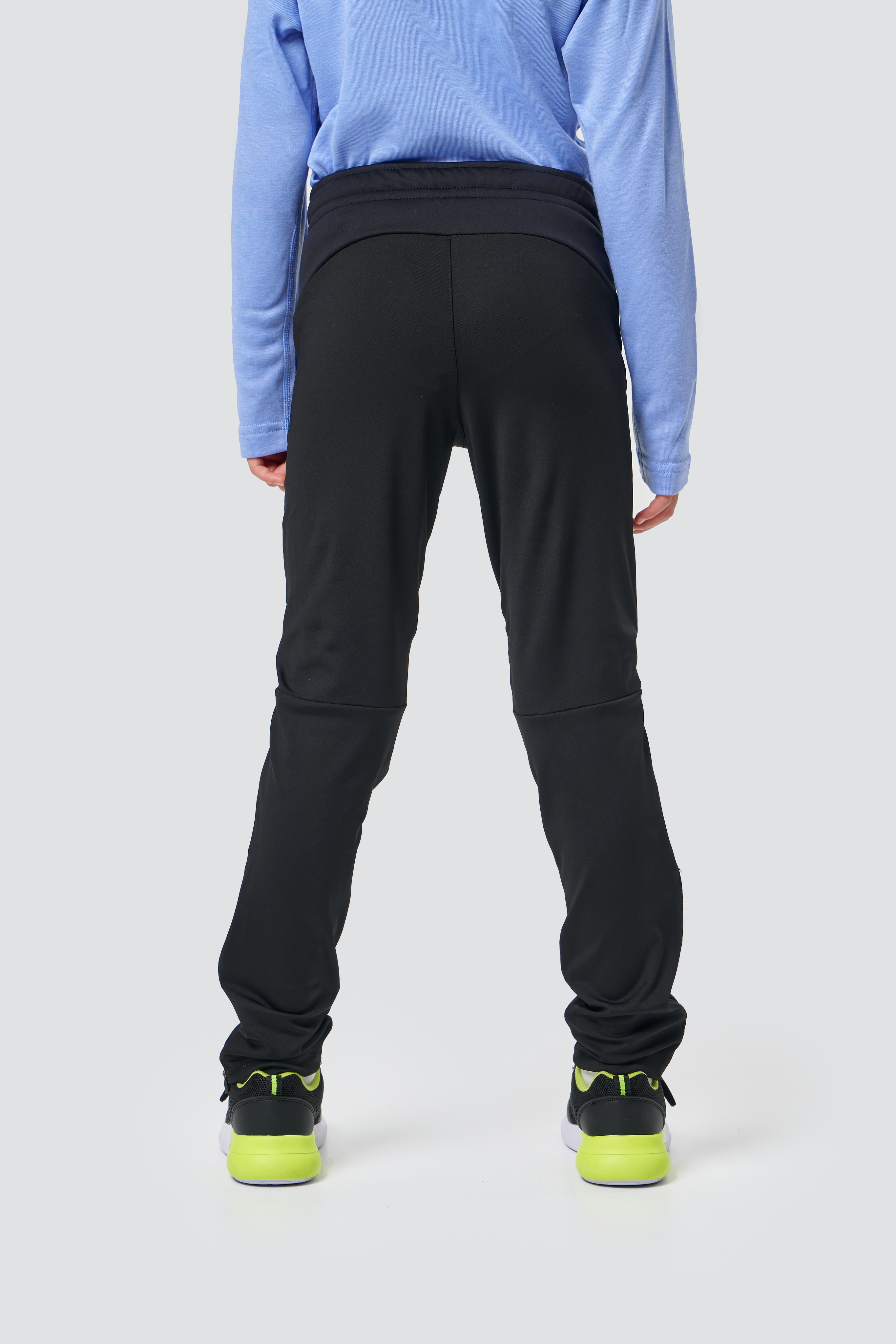 Детский лыжный разминочный костюм Nordski Jr Core orange-black - 16