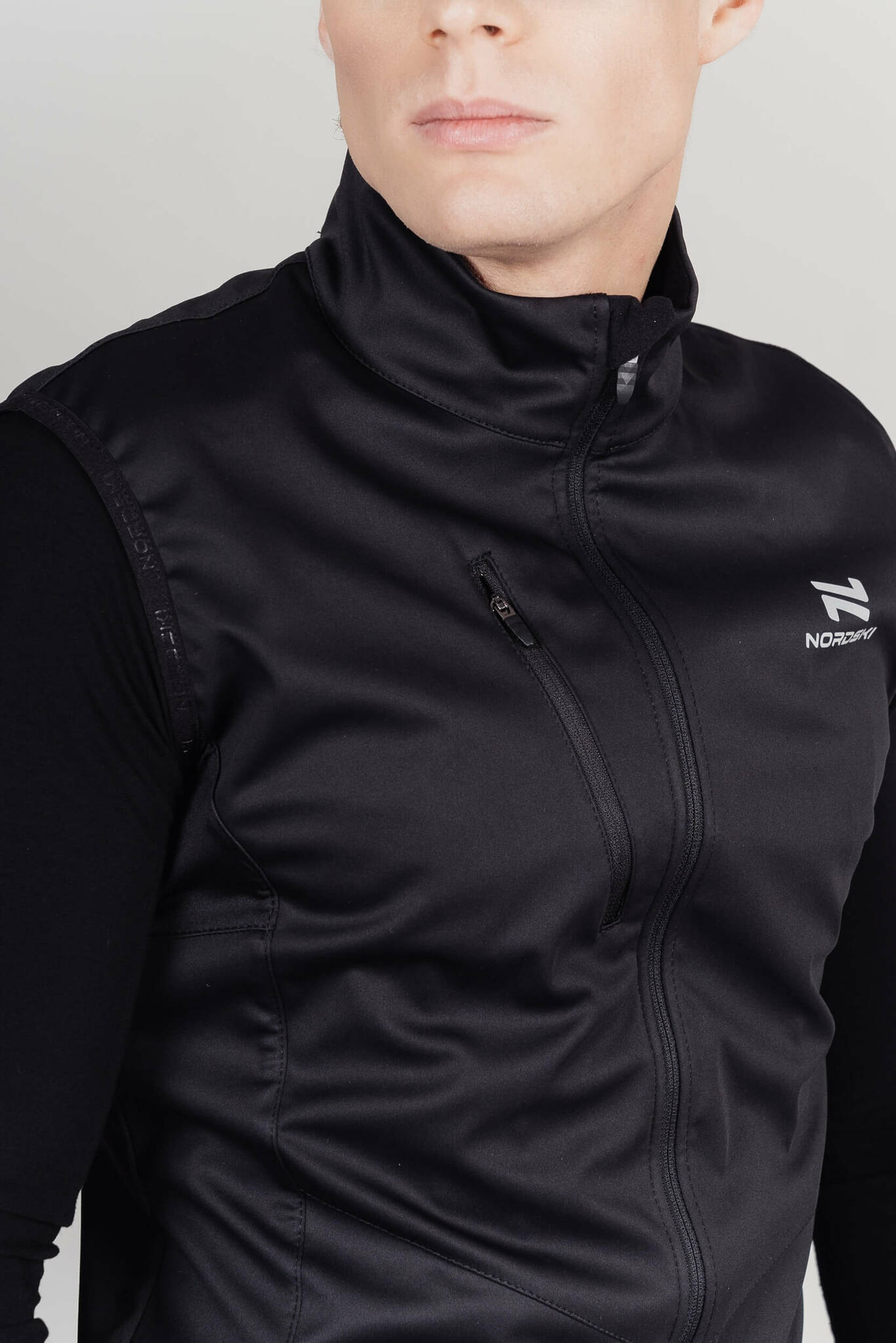Мужской лыжный жилет Nordski Pro black - 3