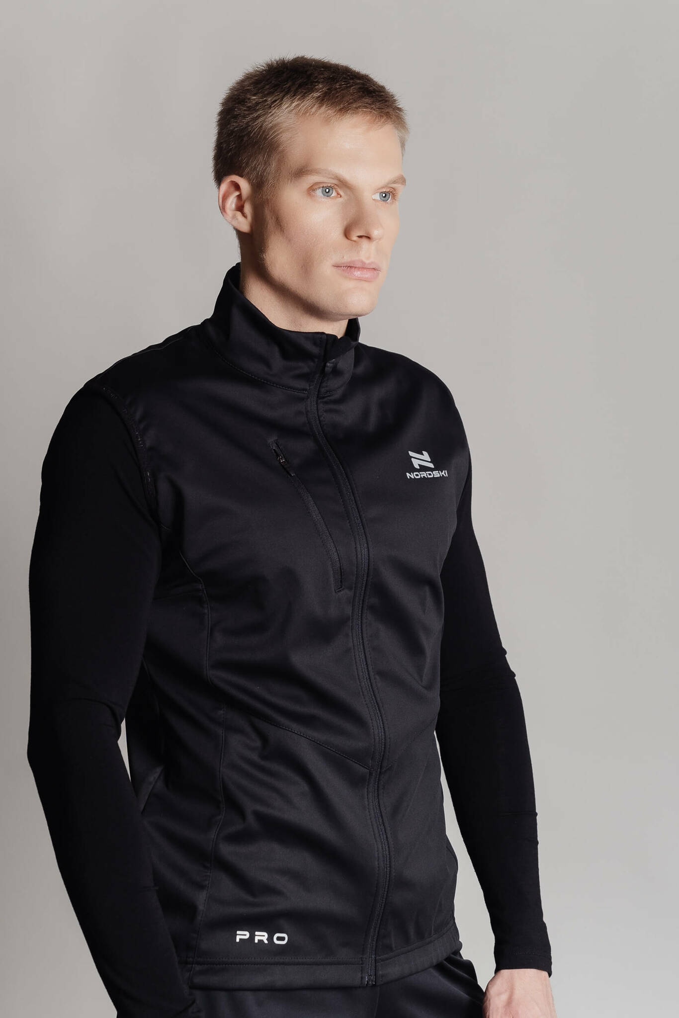 Мужской лыжный жилет Nordski Pro black - 6
