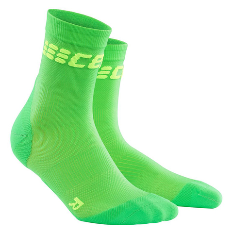 Мужские ультратонкие носки CEP зеленые
