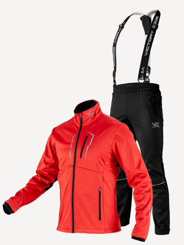 Лыжный костюм Victory Code Extreme Active унисекс red