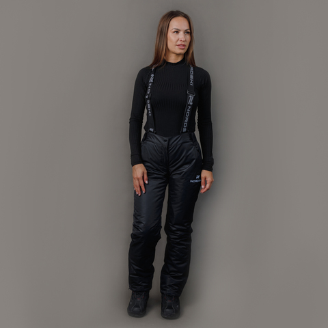 Nordski Premium утепленные лыжные брюки женские black