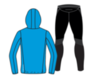 Nordski Run Premium костюм для бега мужской Blue - 5