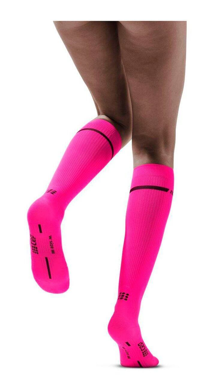 Женские компрессионные гольфы CEP Compression Stockings розовые - 5