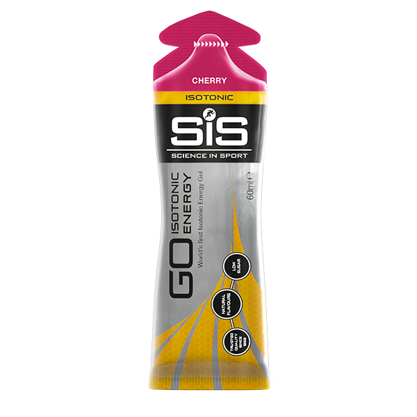 Набор углеводных гелей SIS Go Isotonic Gel тропики-яблоко-ананас-смородина-вишня - 6