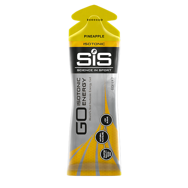 Набор углеводных гелей SIS Go Isotonic Gel тропики-яблоко-ананас-смородина-вишня - 4