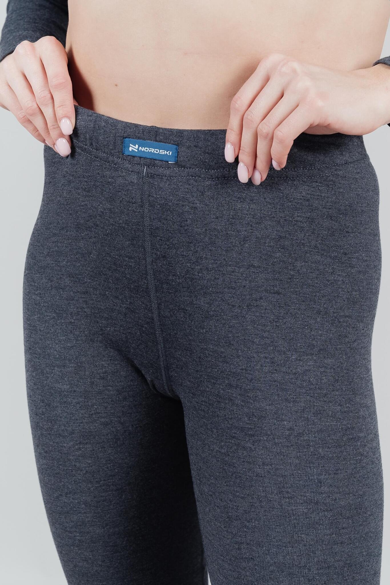 Женский комплект термобелья Nordski Soft grey melange - 4