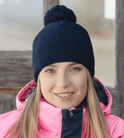 Лыжная шапка Nordski Knit dark blue