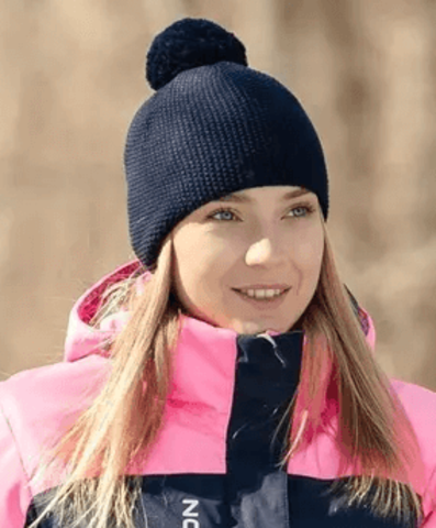 Лыжная шапка Nordski Knit dark blue