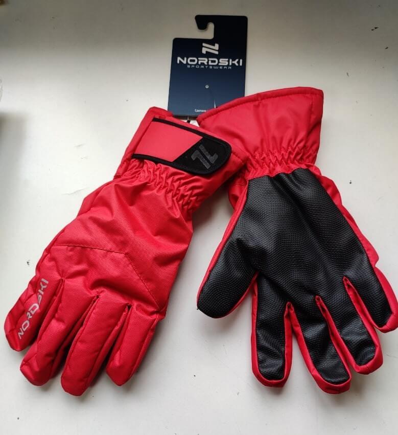 Nordski Arctic Membrane перчатки black-red