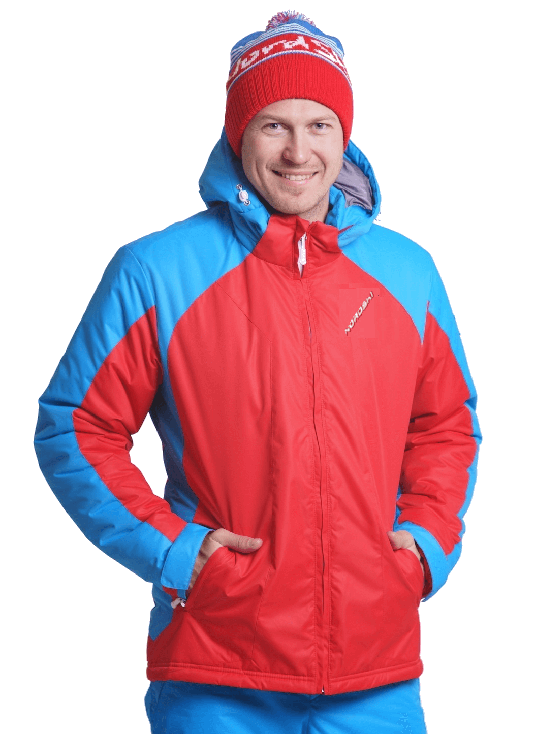 Nordski Jr National 2020 утепленная куртка детская red