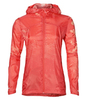Куртка для бега женская Asics Packable коралловая - 4
