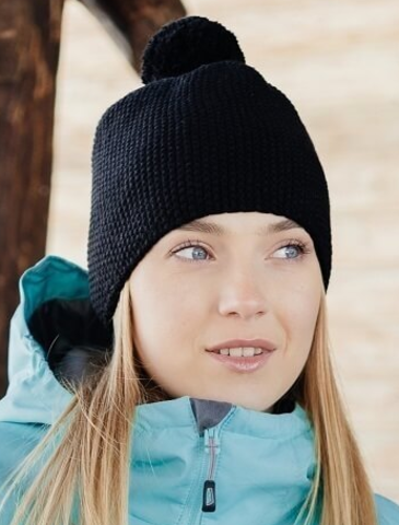Лыжная шапка Nordski Knit черная
