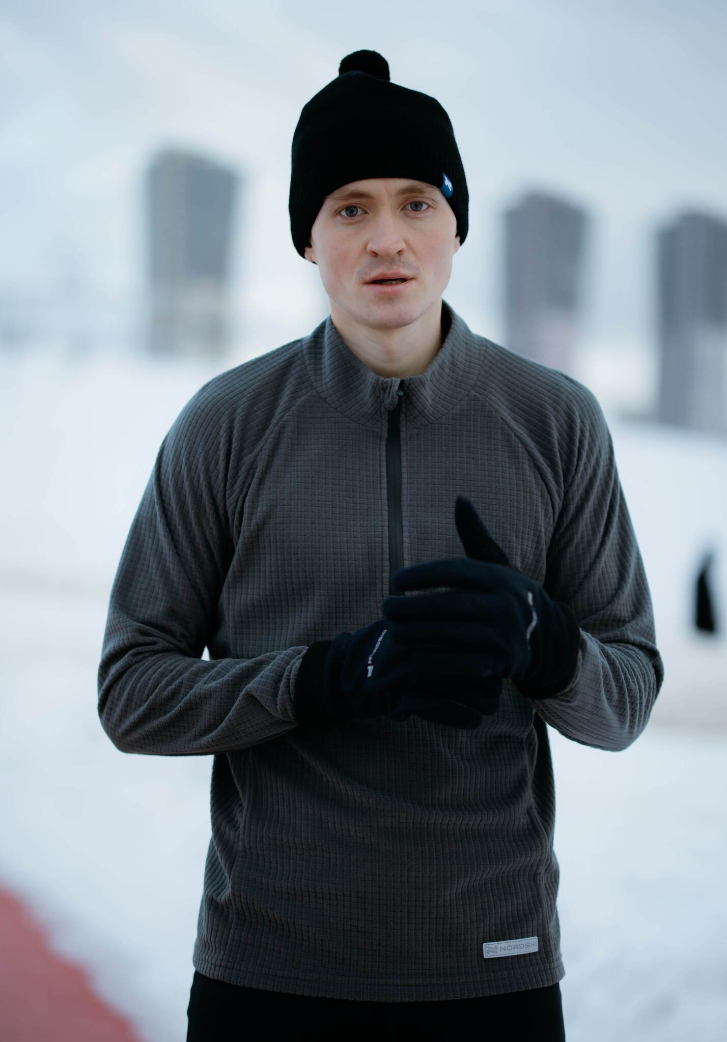 Мужской спортивный лонгслив Nordski Pro Energy Dark Mint