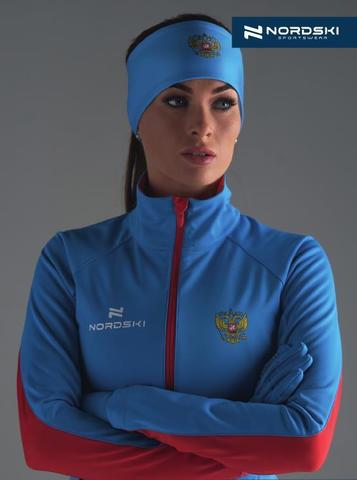 Nordski Elite RUS разминочная куртка женская