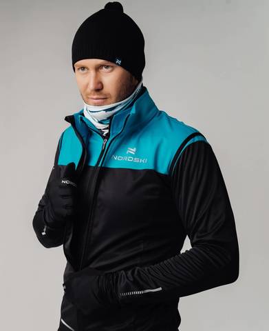 Nordski Pro лыжный жилет мужской breeze-black