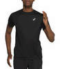 Asics Katakana Ss Top футболка для бега мужская черная - 1