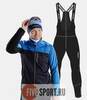 Nordski Jr Active лыжный костюм детский blue-black - 1