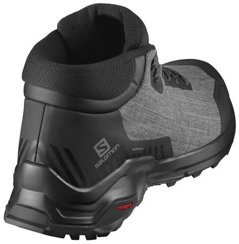 Мужские утепленные ботинки Salomon X Reveal Chukka CSWP черные-серые