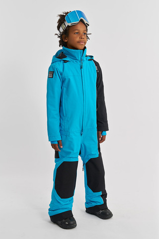 Детский комбинезон для горных лыж и сноуборда Cool Zone Umka ярко-голубой