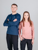 Мужской тренировочный лонгслив Noname Clima Long Shirt 26 dark blue - 9