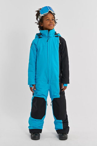 Детский комбинезон для горных лыж и сноуборда Cool Zone Umka ярко-голубой