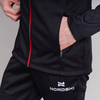 Мужской утепленный лыжный костюм Nordski Base Premium red-black - 6