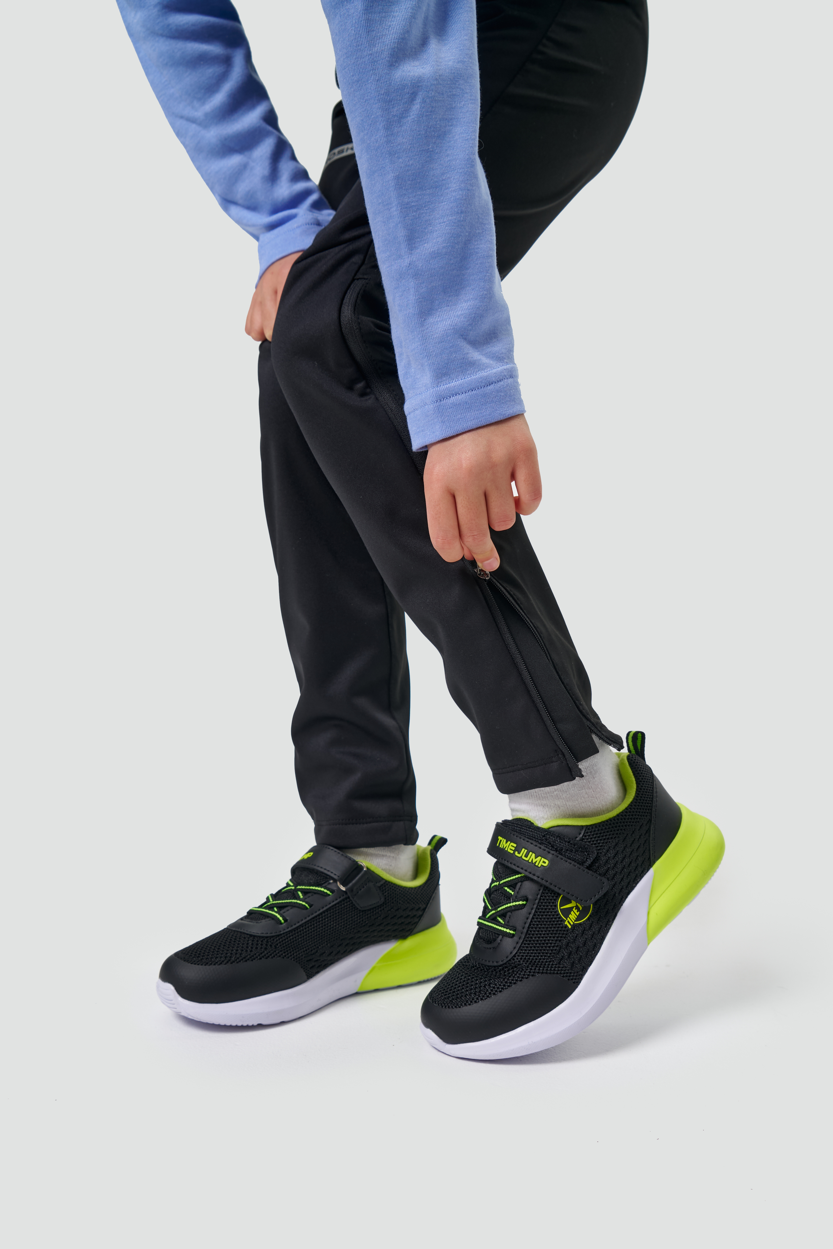 Детский лыжный разминочный костюм Nordski Jr Core orange-black - 18