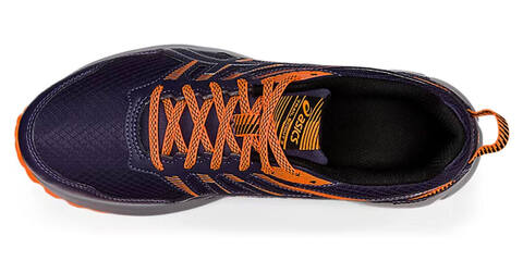 Asics Trail Scout 2 кроссовки для бега мужские серые-оранжевые