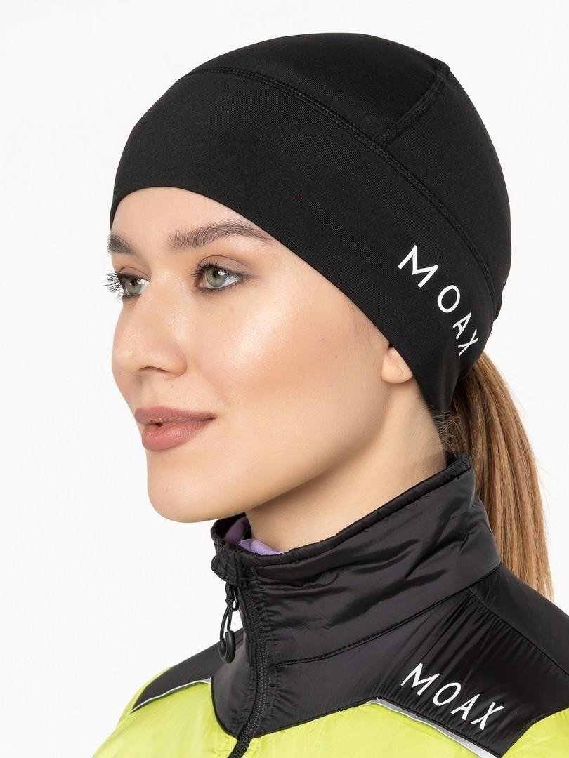 Женская спортивная шапка Moax Tista Pony Tail черная