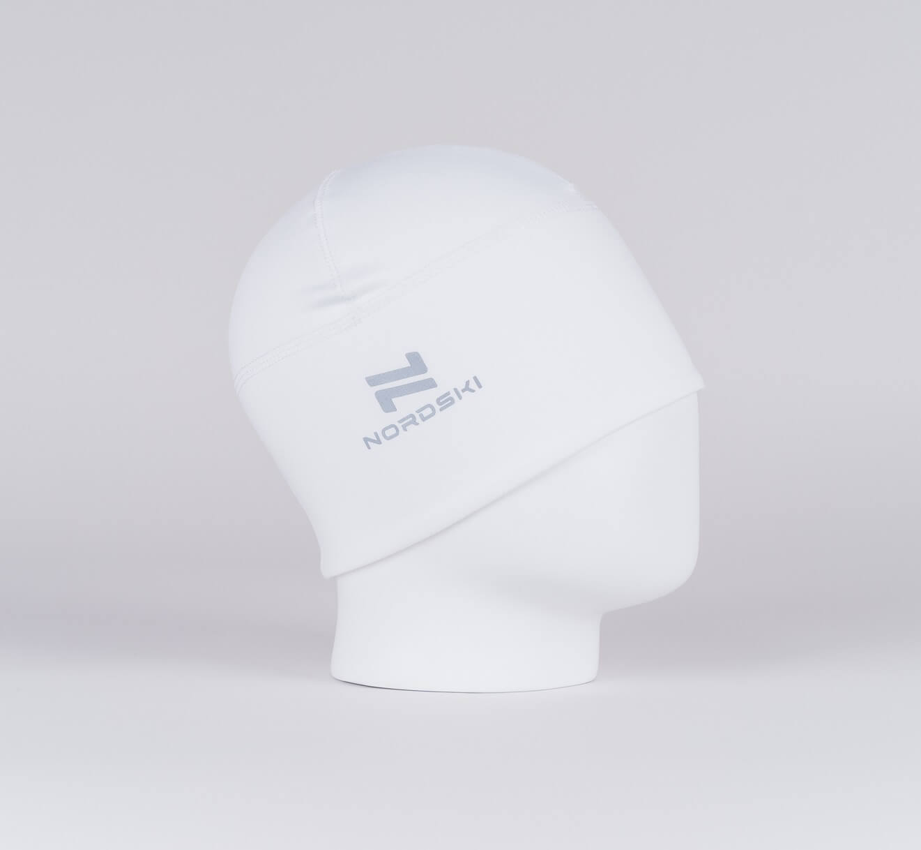 Детская тренировочная шапка Nordski Jr Warm white - 3