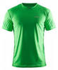 Craft Prime Run мужская спортивная футболка зеленая - 1