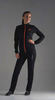 Nordski Zip Base спортивный костюм женский black-orange - 1