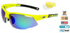 Спортивные очки goggle FALCON race neon yellow/black - 1