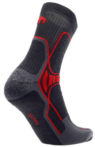 Спортивные носки средней высоты Mico Extra Dry Hike темно-серые