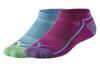 Комплект носков Mizuno Active Training Mid 2 P фиолетовые-голубые - 1