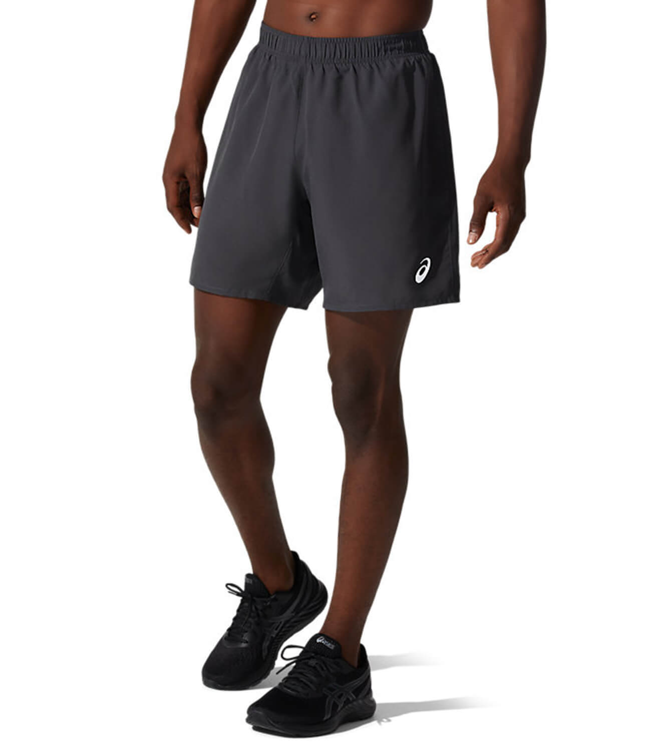 Asics Core 2 In 1 7" Short шорты для бега мужские серые (Распродажа)
