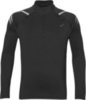 Asics Icon Winter LS 1/2 Zip мужская беговая рубашка черная - 1