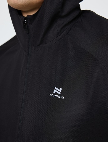 Мужская спортивная ветровка Nordski Runway black