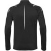 Asics Icon Winter LS 1/2 Zip мужская беговая рубашка черная - 2