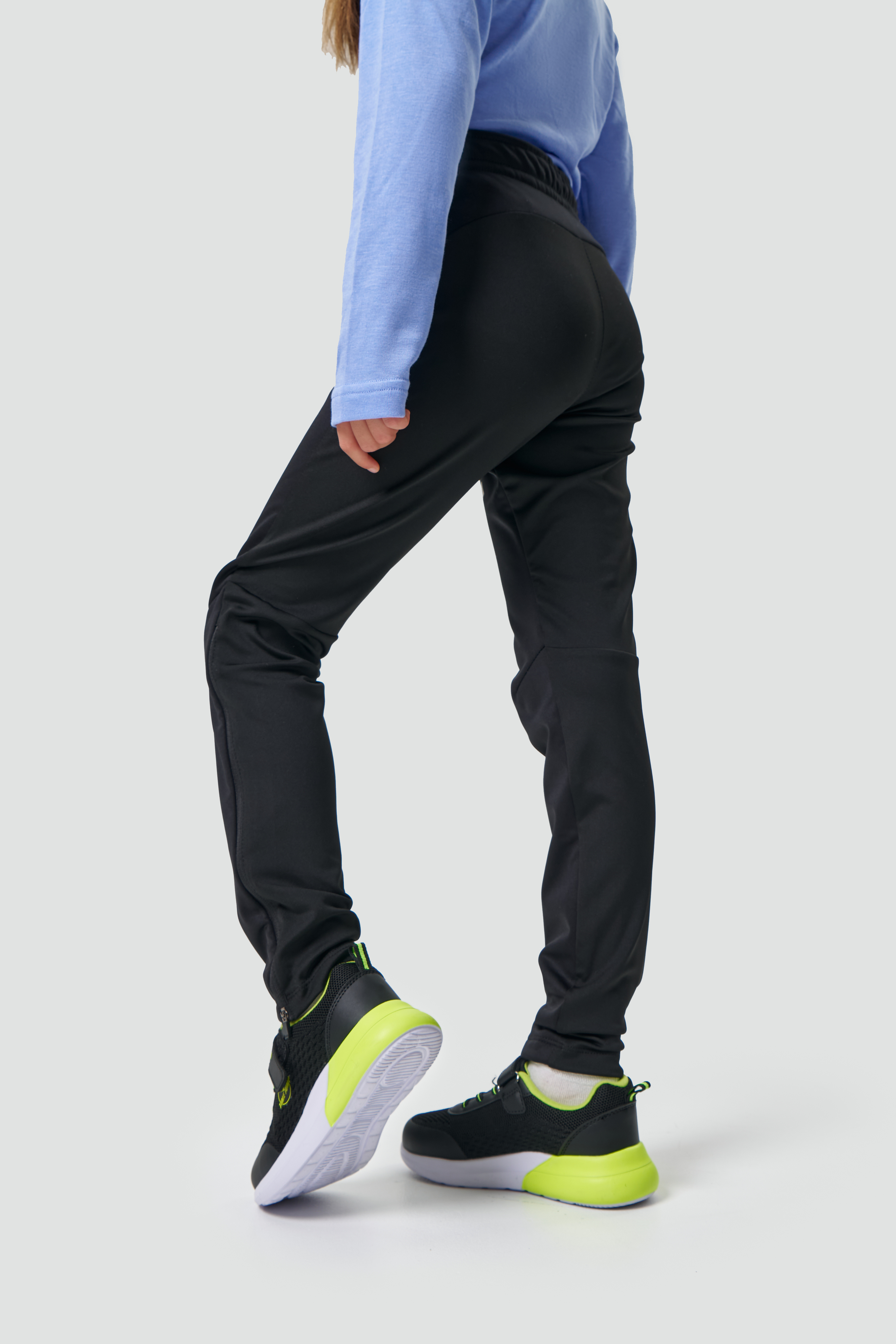 Детский лыжный разминочный костюм Nordski Jr Core orange-black - 15