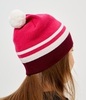 Лыжная шапка c шерстью Nordski Move pink-white - 4