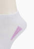 Женские короткие повседневные носки 361° Socks белые - 2