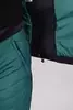 Мужской лыжный костюм с капюшоном Nordski Hybrid Warm black-alpine green - 11