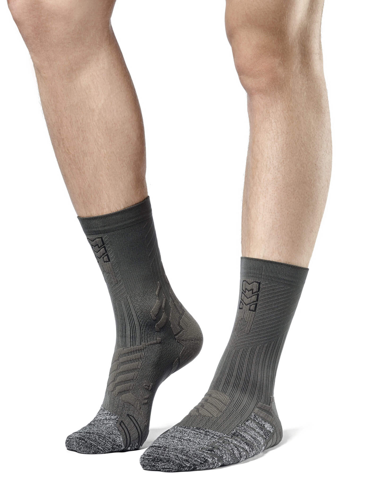 Спортивные носки Moretan Military темно-зеленые - 2