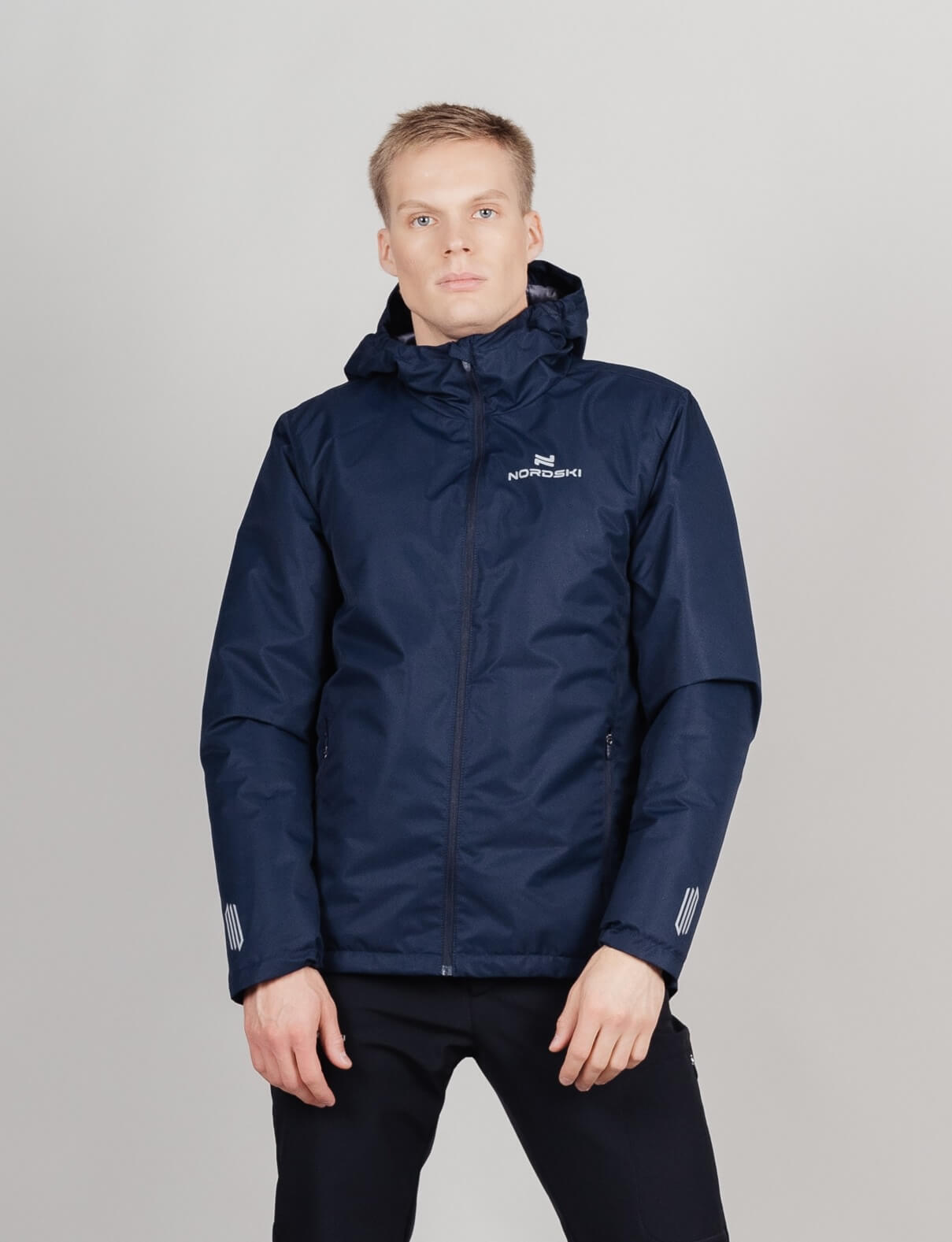 Мужской утепленный лыжный костюм Nordski Urban Season dark blue - 3