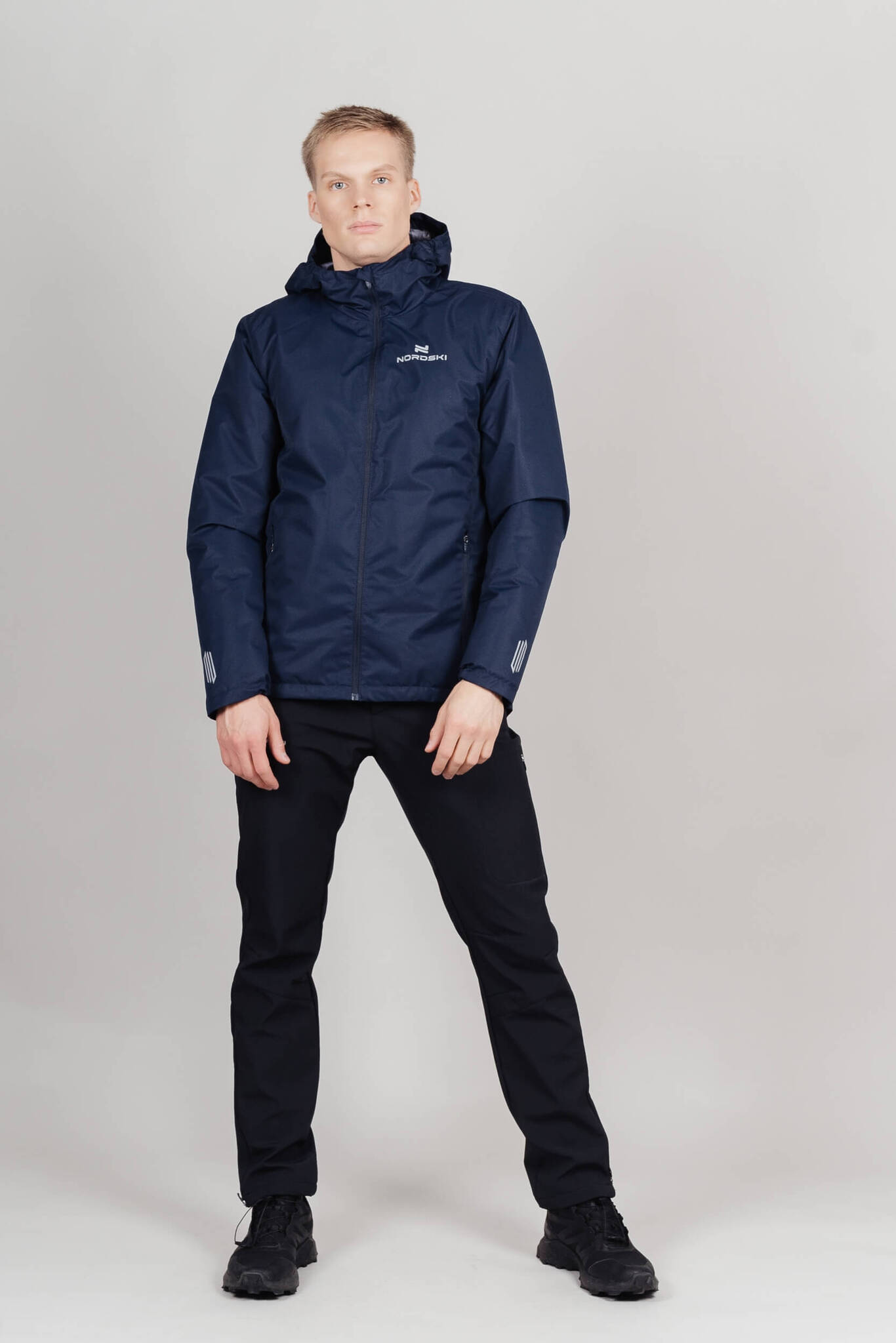 Мужской утепленный лыжный костюм Nordski Urban Season dark blue